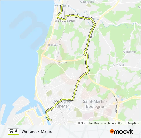 A Bus Line Map