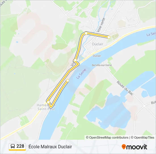 228 Bus Line Map