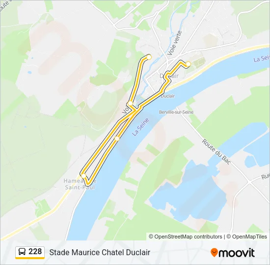228 Bus Line Map