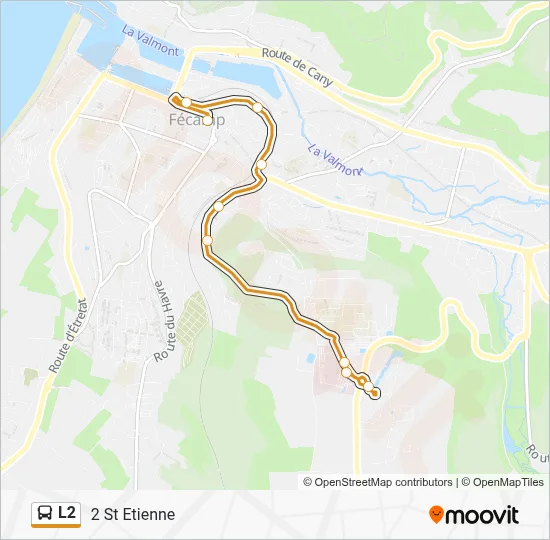 L2 Bus Line Map