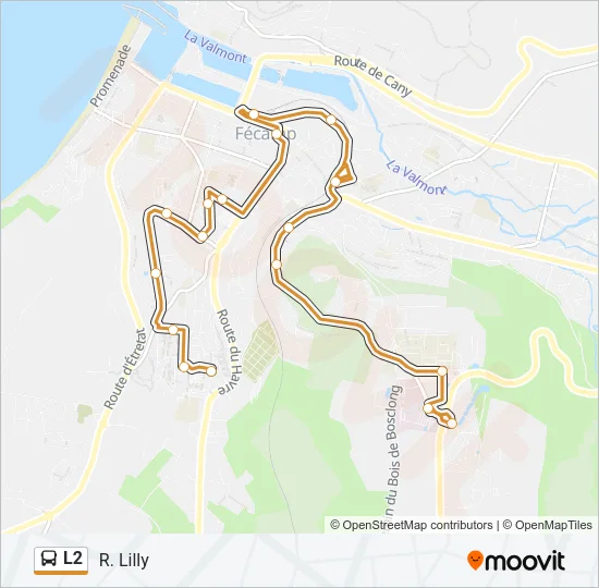 L2 Bus Line Map