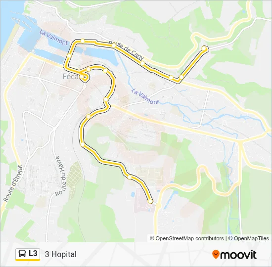 L3 Bus Line Map