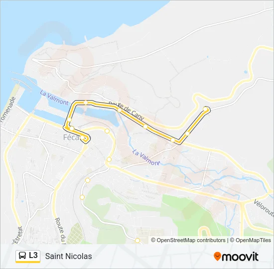 L3 Bus Line Map