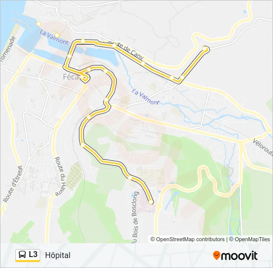 L3 Bus Line Map