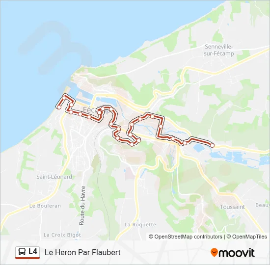 L4 Bus Line Map