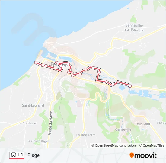 L4 Bus Line Map