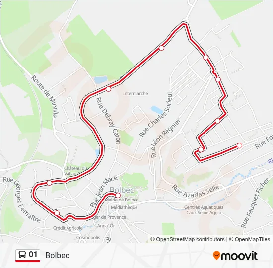 01 Bus Line Map