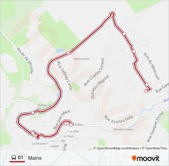 01 Bus Line Map