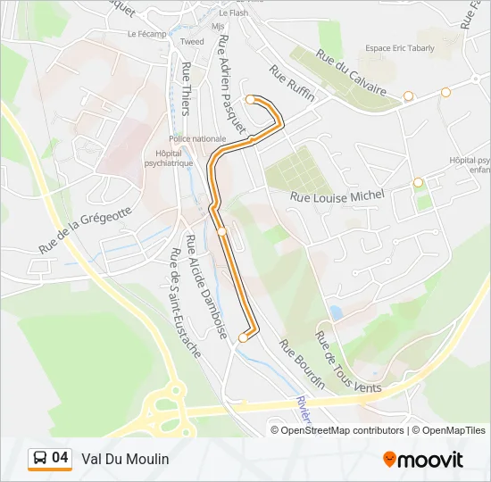 04 Bus Line Map