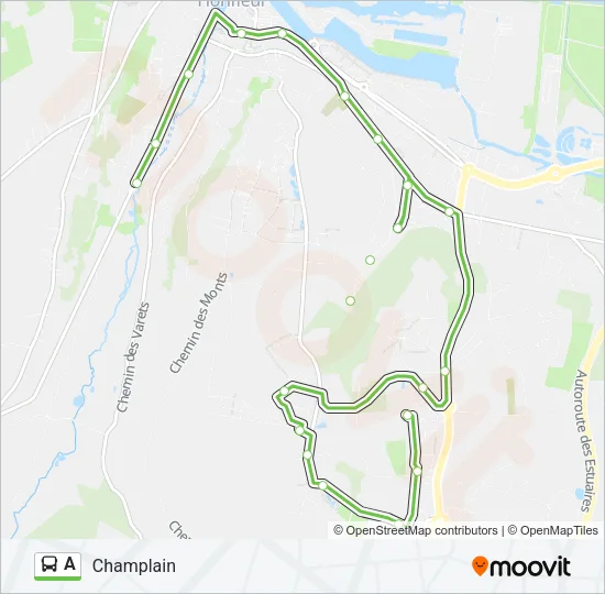 A Bus Line Map