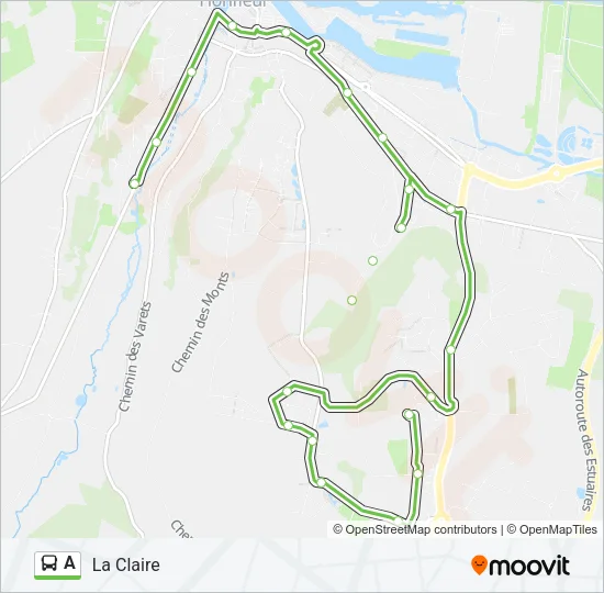 A Bus Line Map