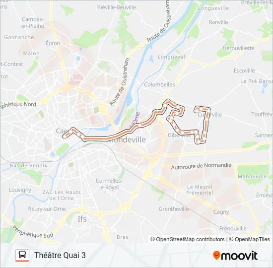 11 EXPRESS Bus Line Map