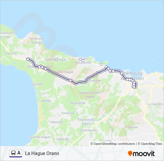 A Bus Line Map