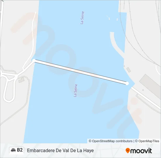 B2 Ferry Line Map
