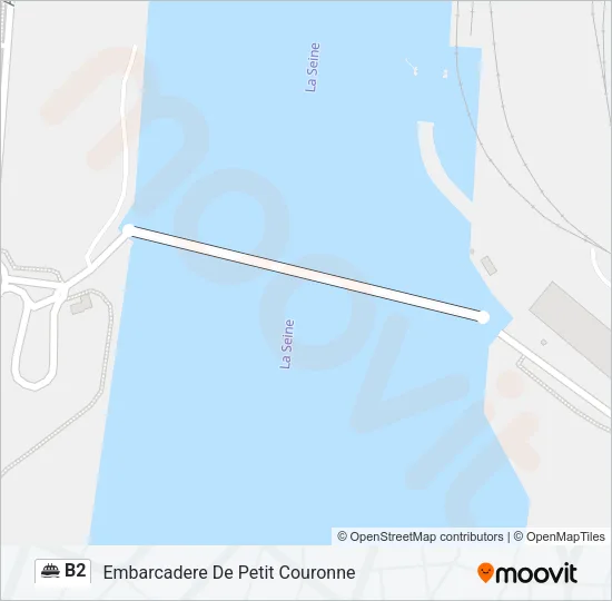B2 Ferry Line Map
