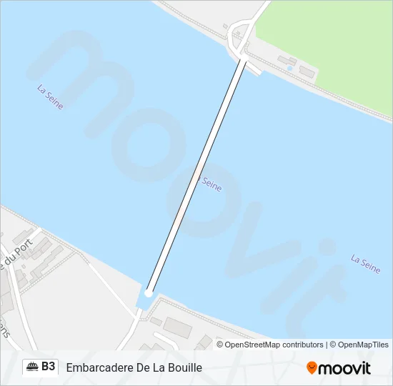 B3 Ferry Line Map