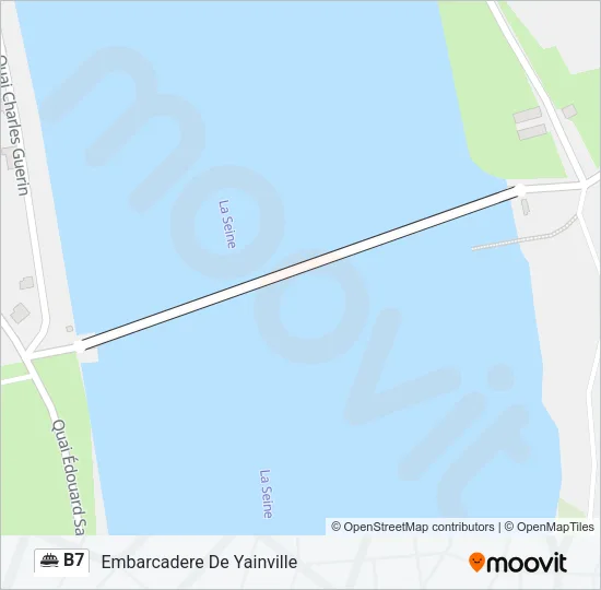 B7 Ferry Line Map