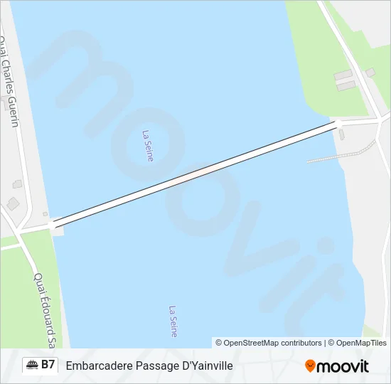 B7 Ferry Line Map