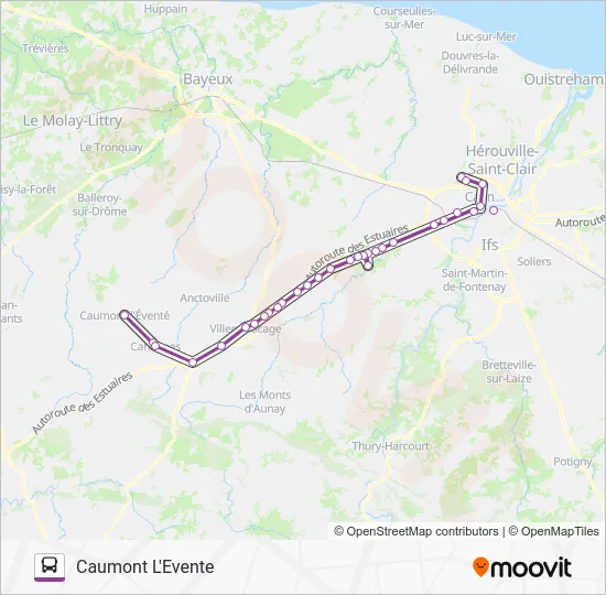 LIGNE 31 Bus Line Map