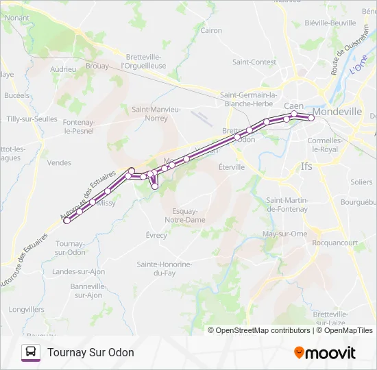 LIGNE 31 Bus Line Map