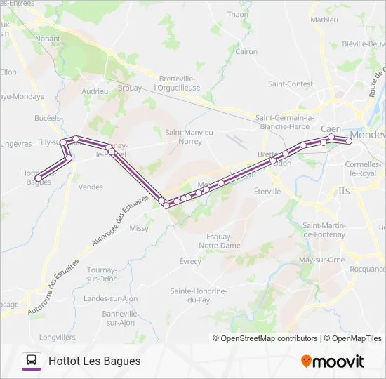 LIGNE 31 Bus Line Map