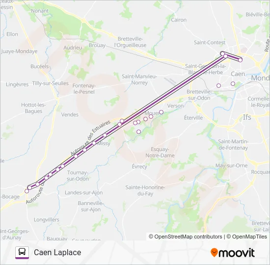 LIGNE 31 Bus Line Map