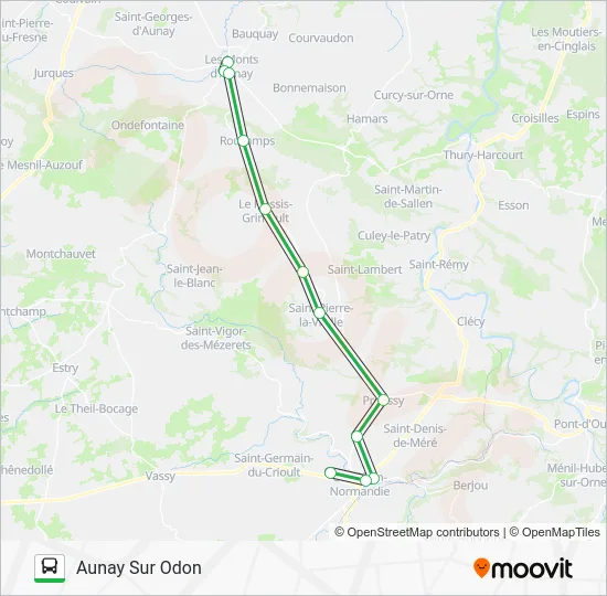 LIGNE 131 Bus Line Map