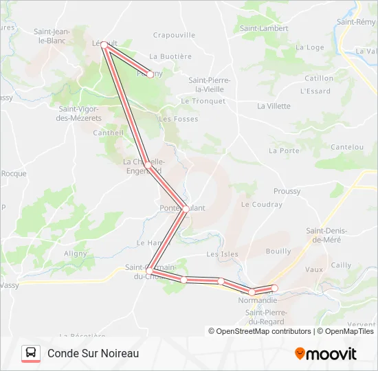 LIGNE 138 Bus Line Map