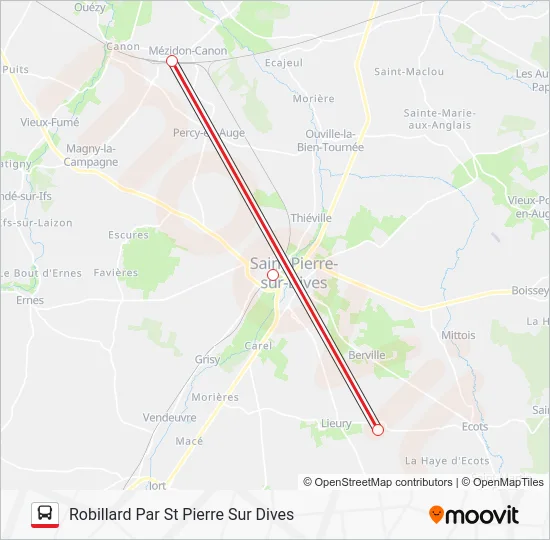 LIGNE 162 Bus Line Map