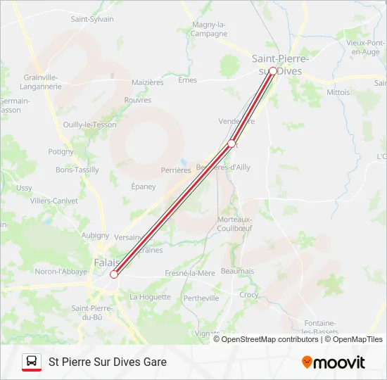 LIGNE 162 Bus Line Map