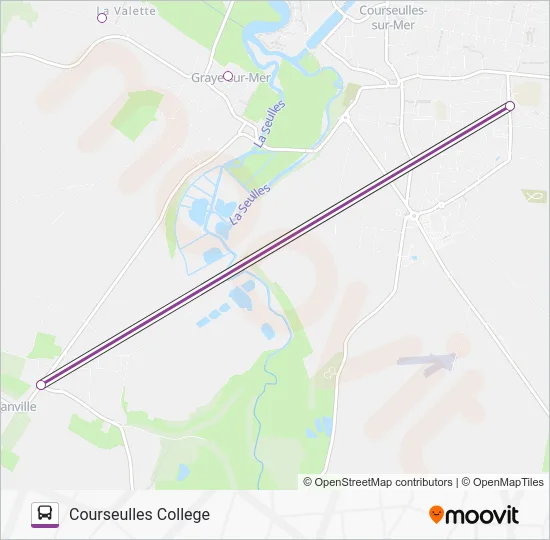 LIGNE 174 Bus Line Map