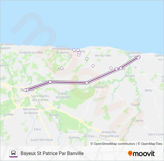 LIGNE 174 Bus Line Map