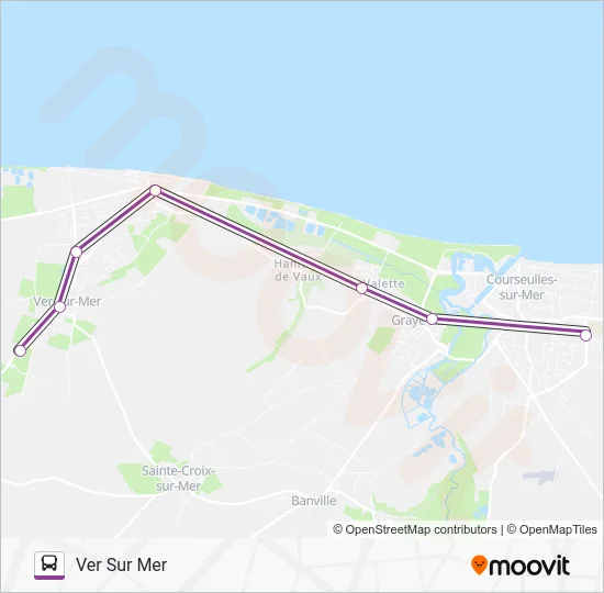 LIGNE 174 Bus Line Map