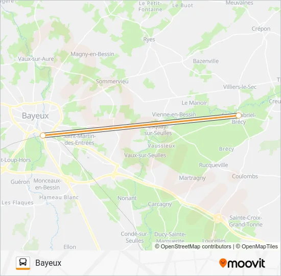 LIGNE 177 Bus Line Map