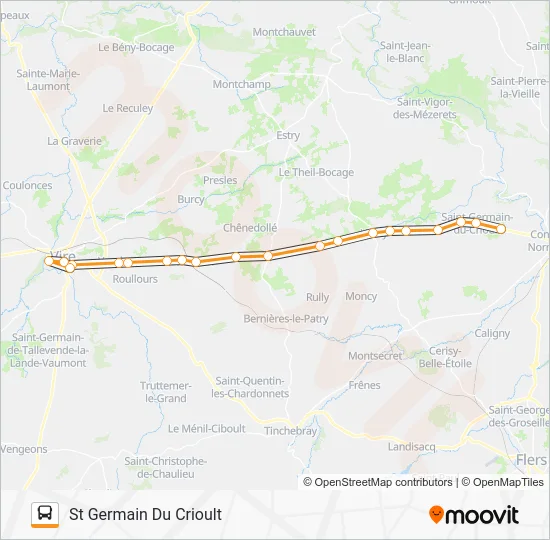 LIGNE 181 Bus Line Map