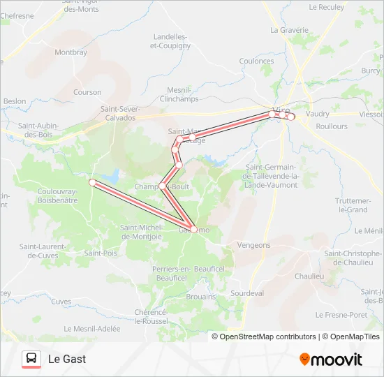 Bus 185 Rute LIGNE 185 Route: Schedules, Stops & Maps - Le Gast (Updated)