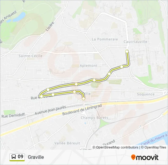 09 Bus Line Map