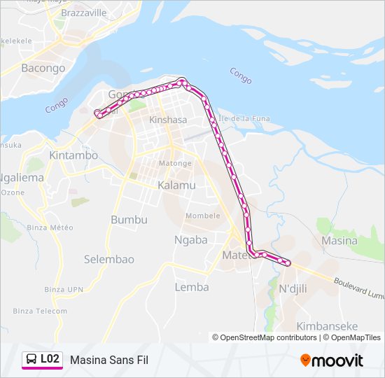 L02 Bus Line Map