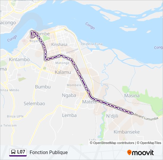 L07 Bus Line Map