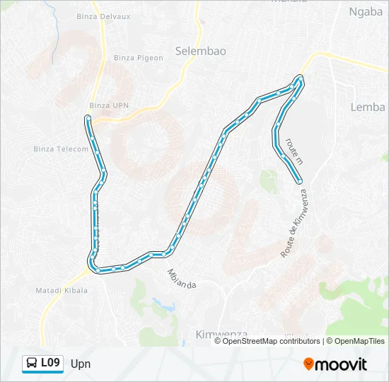 L09 Bus Line Map