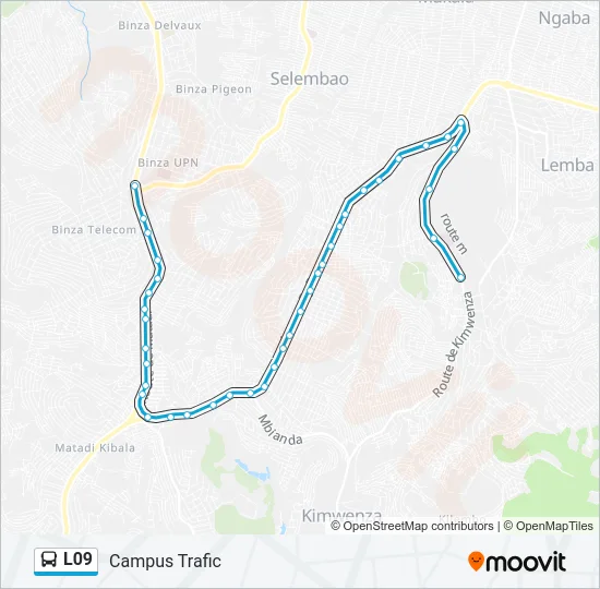 L09 Bus Line Map