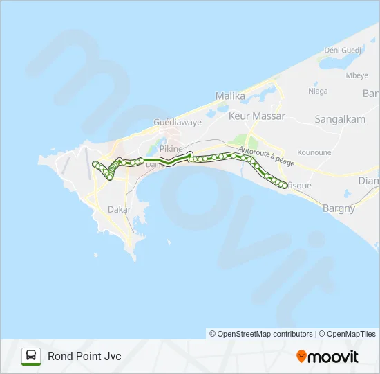 213 Bus Line Map