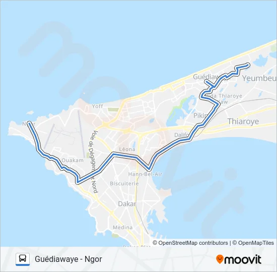 49 Bus Line Map