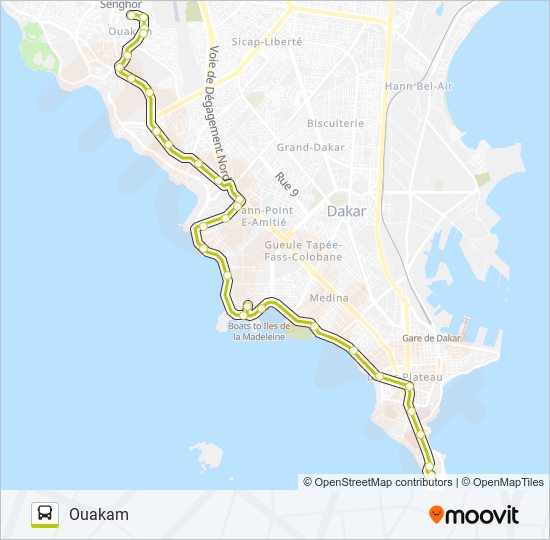 7 bus Line Map