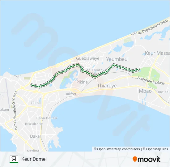 59 Bus Line Map