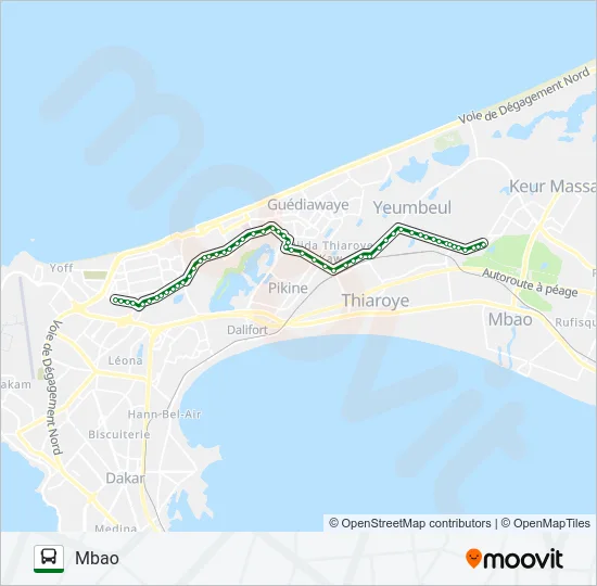 59 Bus Line Map