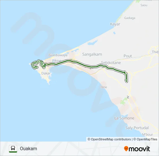 401 Bus Line Map
