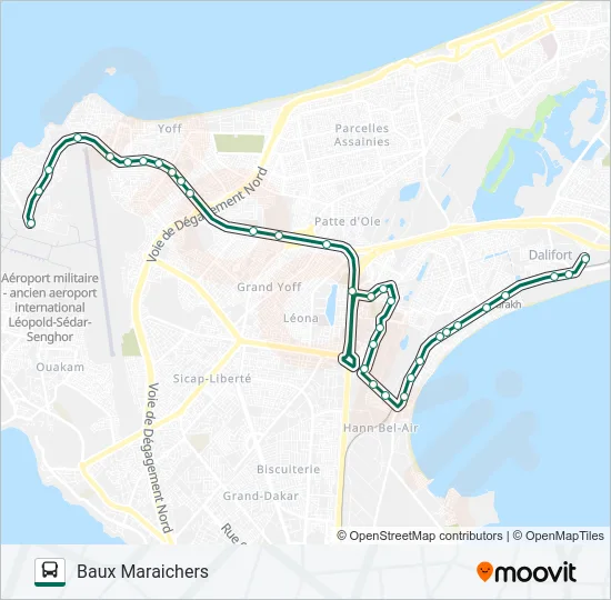 232 Bus Line Map