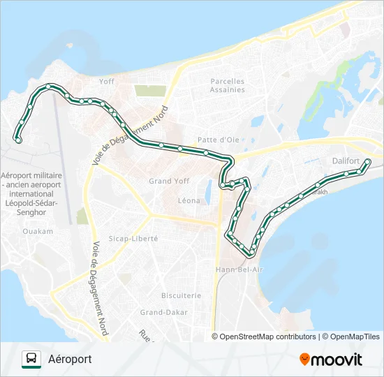 232 Bus Line Map