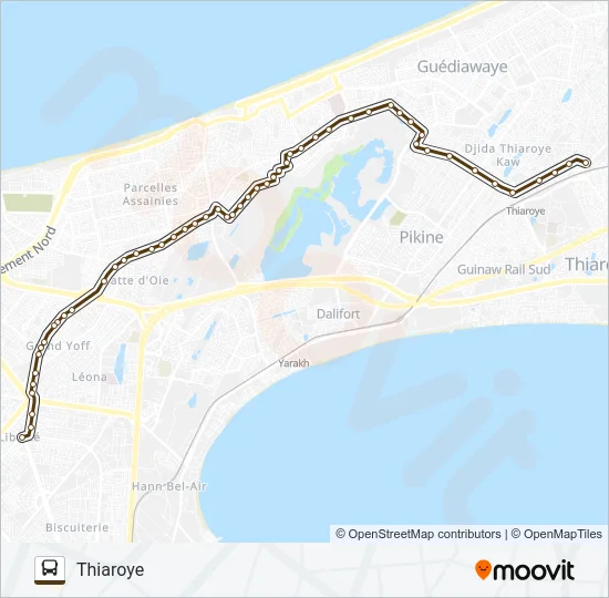 78 Bus Line Map